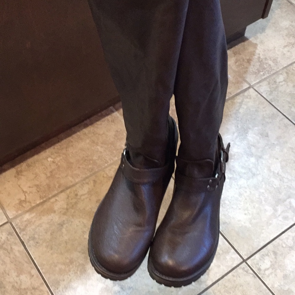 Knee high boots